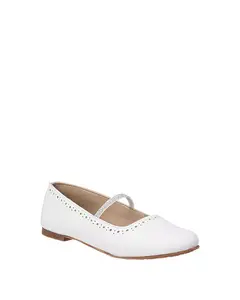 Балетки унисекс Sasha - для малышей, детей постарше. Elephantito, белый