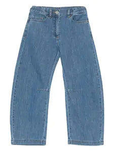 Брюки из хлопка Philosophy Di Lorenzo Serafini Kids, синий