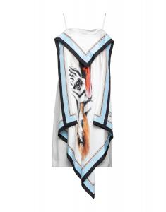 Платье Burberry, светло-серый