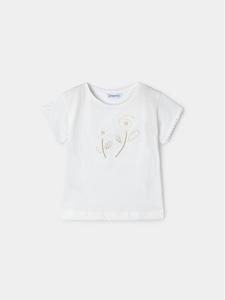 Футболка стандартного кроя Mayoral, экрю