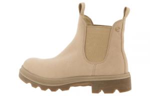 Ecco Короткие женские ботинки челси бежевого цвета