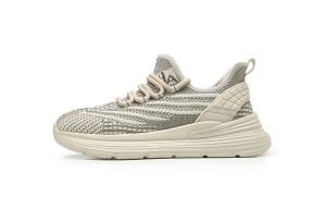 HLA Мужские повседневные кеды низкие бежево-коричневые, цвет Beige Brown