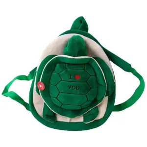 Маленькая черепашка рюкзак через плечо плюшевая кукла высота 36см Fluffy bear