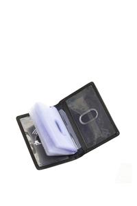 Кожаный кошелек с отделением для кредитных карт 'Washington' PRIMEHIDE, черный