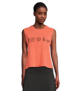 Топ Toad&Co Boundless Jersey Tank, Harvest Critters