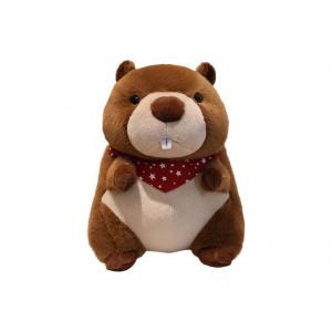 Очаровательные плюшевые куклы сурка с шарфом высотой 22cm/30cm/45cm MIDUOKA