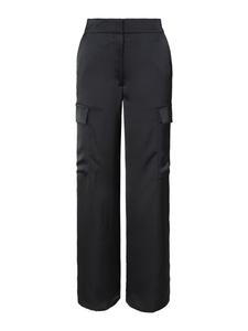HUGO Широкие карго-штаны 'Hakila' в черном цвете