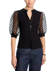 Топ Колетт Six Fifty, черный