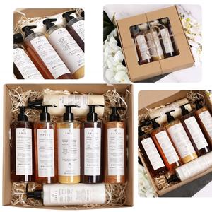 PRIJA Подарочный набор: кондиционер, шампунь, пена для ванны, крем, жидкое мыло, гель для душа, массажный бальзам 7x380 мл