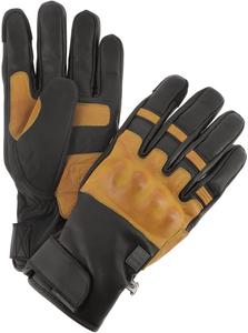 Зимние мотоциклетные перчатки Helstons wislay, Black/Gold