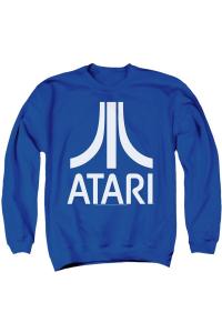 Atari Atari Logo Толстовка для взрослых с круглым вырезом Gildan, синий