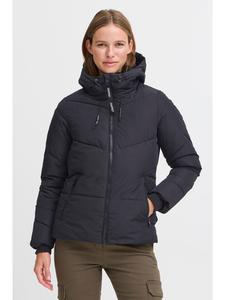 Пуховик Oxmo Steppjacke OXJUCHENA 21301243ME moderne Jacke, черный