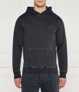 Толстовка мужская Woolrich с вышивкой, черный