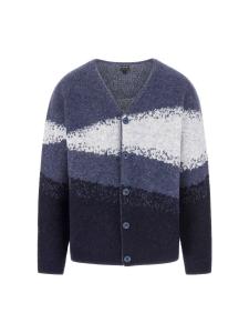 GUESS Кардиган вязаный, синий, морской синий