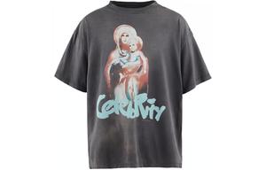 Футболка SAINT Mxxxxx x SHERMER ACADEMY SS24 Мужская серая SAINT Mxxxxxx