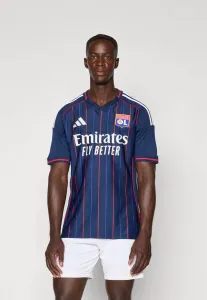 Гостевая футбольная футболка олимпик лион 25/26 Adidas Performance, Night Indigo