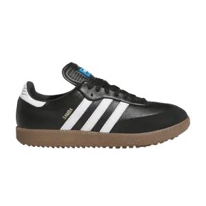 Кроссовки adidas Samba Spikeless Golf Black White Gum, черный