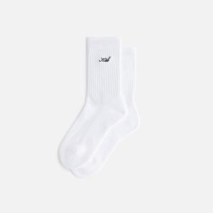 Носки Kith Women Script Classic Crew Socks, белый