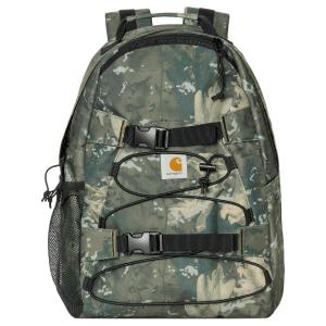 Carhartt WIP Кроссбэк рюкзак унисекс из полиэстера зеленый камуфляж, Green Camouflage