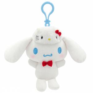 Кулон E STRONG x Sanrio My Melody Kuromi Hello Kitty, Cinnamoroll KT в виде плюшевой куклы, высота 13 см E-STRONG