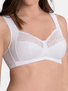 Рельефный бюстгальтер orely Anita, белый