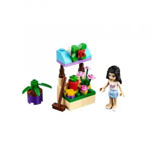 Набор пазлов "Цветочная клумба Эммы" с вкладывающимися игрушечными строительными блоками 33 детали 30112 LEGO