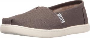 Детские слипоны TOMS Alpargata 2.0, серый
