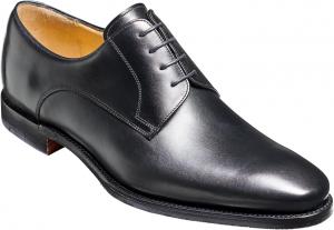 Мужские классические оксфорды из кожи ручной работы BARKER Ellon - Вечная элегантность и превосходное мастерство изготовления, для формальной и деловой одежды, черный