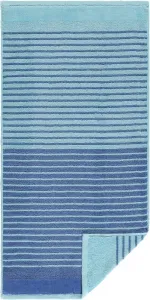 Полотенца Egeria "Марис", (2 шт.), двусторонние с полосками, чистый хлопок 50х100 см (2 шт.), синий