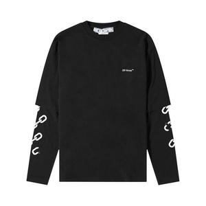 Футболка Off-White Chain Arrow Double Tee, Black