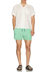 Плавки Cassius Agua Bendita, Green & White