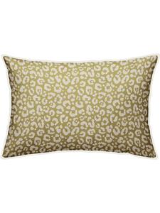 Erwin Müller Наволочка из велюра Nicky, оливкового цвета