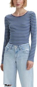 Женский топ Levi's Arden с завязкой спереди, Tab Stripe Bright Cobalt