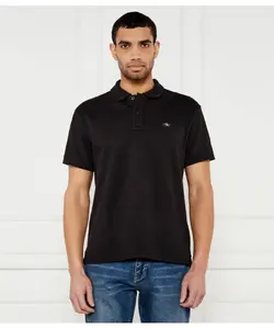 Футболка поло Regular fit Calvin Klein Jeans, черный