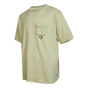 Футболка go outdoor oversized pocket tee 'olive aura' Converse, зеленый