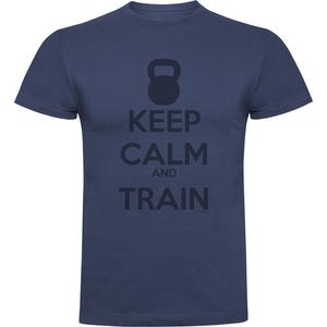 Футболка Kruskis Keep Calm And Train, синий