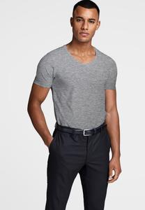 Футболка базовая Jack & Jones, цвет schwarz/grau/weiß