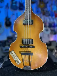 Horner Бас-гитара Hofner Violin Bass Relic для левши '63 Авторизованный дилер! 003