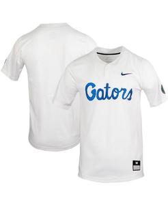 Мужская белая футболка для софтбола Florida Gators Replica Nike, белый