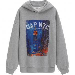 Унисекс свитшот GAP, светло-серый