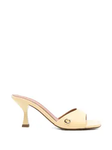 Босоножки на каблуке Maje, бежевый