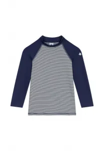 Langärmeliges mit uvschutz und streife жилет от сыпи Petit Bateau, Medieval Marshmallow