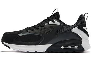 Износостойкие низкие кроссовки для бега мужские черно-белые Erke, Jet Black True White