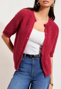 Кардиган с круглым вырезом и стандартным кроем Friends Like These, Pink