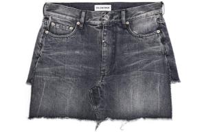 Повседневные шорты женские серые Balenciaga