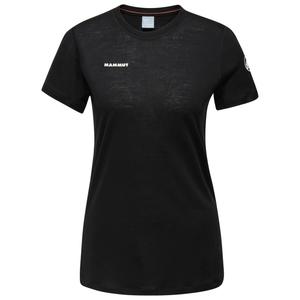 Рубашка из мериноса Mammut Women's Tree Wool Firstlayer T Shirt, черный