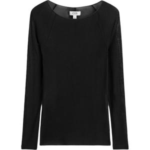 COS Футболка женская черная