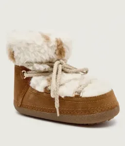 Зимние сапоги TEDDY Inuikii, бежевый
