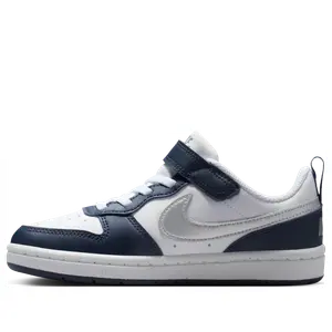 Кроссовки (PS) Nike Court Borough Low Recraft 'White Silver Navy'