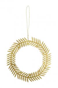 Подвесное украшение 16 см Madam Stoltz, желтый